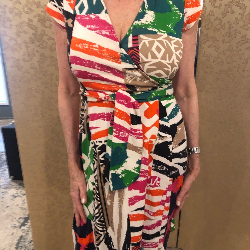 Diane Von Furstenberg vintage wrap dress